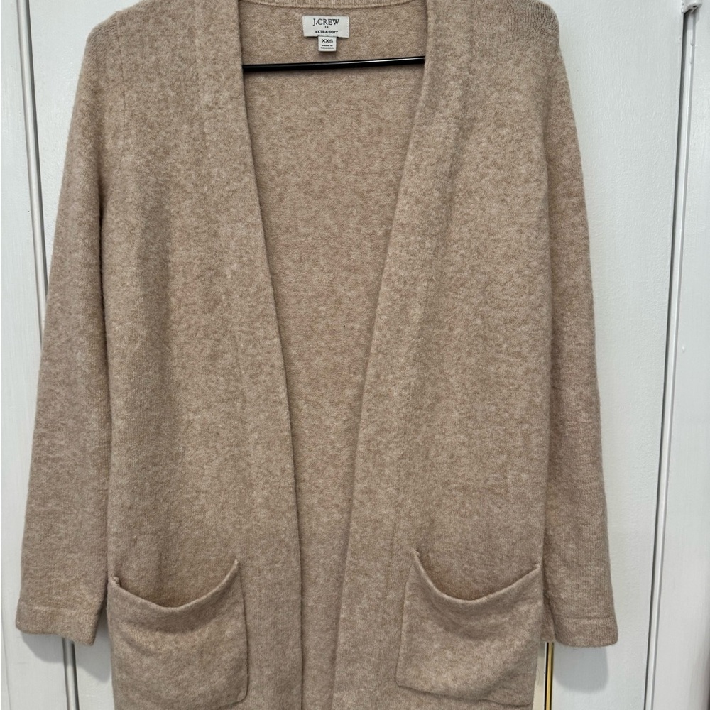 J. Crew Women's Beige Cardigan Sweater